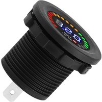 12 V Motorcycle Car LED Digital Display Voltmeter Waterproof Voltage Volt Meter Gauge Black New LED Display Voltmeter