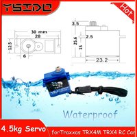 High Torgue TR4 RC Car Micro Servo 4.5kg Metal Gear Waterproof for Traxxas TRX4M 1/18 TRX4 1/10 Scale RC Car Upgrade Accessories