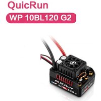 Hobbywing QUICRUN WP 10BL120 G2 ESC 120A 2-4S Lipo Speed Controller Brushless Sensorless for 1/10 1/12 RC Car Toy Spare Part