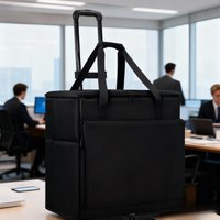Heavy Duty Computer Transport Case Tower PC Monitor Moving Trolley Portable Business Trip PC Bags Waterproof Screen Storage Bag