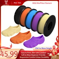 BIQU MorPhlex Filament 3D Printer Filament Material Elastic Shoes Upper Insole Consumables1.75mm 1KG Multi-color