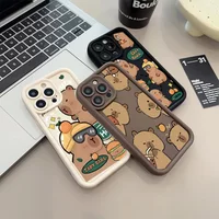Cute Capybara Case For Huawei Honor Magic 7 Lite 6 Pro X9C Smart 200 Pro 90 Lite 5G Y9 Prime 2019 P40 Lite P30 Pro Cover Soft