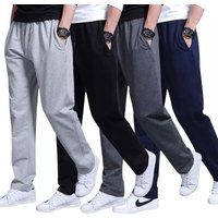 Men's Pants Sweatpant Quick Dry Breathable Pants Spring Sports Trouser Elastic Waist Straight Wide Joggers Running Tracksuit Men