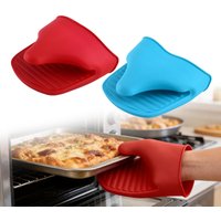 Creative Oven Mitt Silicone Heat Resistant Pinch Mitts Anti Scalding Non Slip Gloves Clips Pot Holder Cooking Baking Oven Mitts