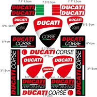 AliExpress Ducati Motorcycle DUCATI stickers logo Bike Helmet decal For DUCATI Monster Hypermotard 950 939 821 SP 1100 696 595 797 Car Accessories