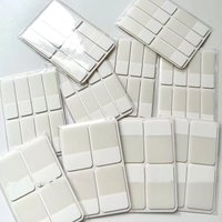 Clear Semi-Transparent Sticky Tabs, Self-Stick Page Markers, Practical Stationery for Note Taking & Document Organization