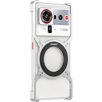 For Nubia Z80 Ultra Case Magsafe Magnetic 360° Rotating Stand with Metal Frame for ZTE Nubia Z80 Ultra Shockproof Bumper