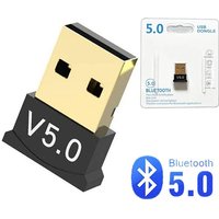 USB Bluetooth 5.0 Adapter Transmitter Receiver Bluetooth Audio Bluetooth Dongle Wireless USB Adapter for Desktop Computer Laptop