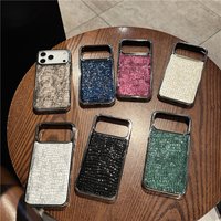 Luxury High-quality Crocodile Leather PU Texture Phone Case for iPhone 17 17 Air 16 15 14 13 12 11 Pro Max Glossy Plating Cover