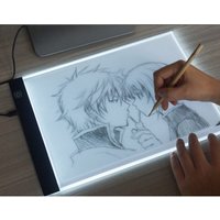 A4/A5 LED Drawing Copying Table Transparent Copying Table Single-brightness Light vs. Three-level Brightness Light