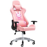 DVA Live Chair Home Game Electric Competition Chair Pink Girl Internet Celebrity Anchor Computer Chair Student Dormitory Chair
