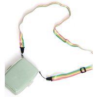 Transparent Protective Shell PC Shockproof Storage Bag Anti-Scratch with Shoulder Strap for Fujifilm Instax Mini Link 3