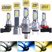 2Pcs H7 H1 H8 H9 H11 9005 9006 881 880 H16 H3 H4 HB3 HB4 LED Bulbs 3570CSP LED Super Bright Headlight DRL Lamp White,Yellow,Blue