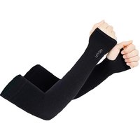 AliExpress 1 Pairs Arm Guard Sleeve with Thumb Hole Protective Sleeve Holders Sun UV Protection Long Arm Cover For Running Fishing Cycling