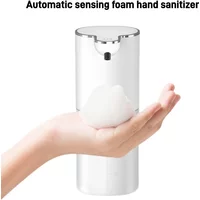 Automatic Touchless Foam Soap Dispenser Rechargeable Wall Mounted For Gel Dish Soap Hand Soap Bathroom Kitchen Smart Sanitizer