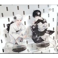 The Summer Hikaru Died Yoshiki Tsujinaka Figure Acrylic Stands Kasane Teto Pins Anime Desktop Decor Ornament Props Couple Gifts