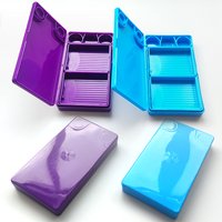 Diamond Painting Tray with Lid Stackable Storage Resin Pen DIY Box Beads Organizer Tool Accessories Container