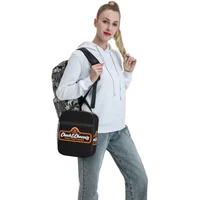 Chuck E Cheese Logo Insulated Lunch Bag for Women Kids Portable Food Boxes Thermal Lunch Box Tote