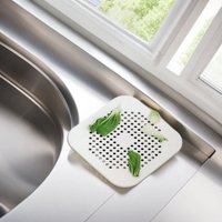 Square Silicone Absorbent Drain For Drains - Kitchens - Bathrooms And Showers To Prevent Sinks From Clogging The Drain