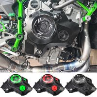 Motorcycle Clear Engine Clutch Cover Pretector For Kawasaki Ninja H2 SX SE 2018-2026 NINJA H2 2016-2024 NINJA Z H2 SE 2020-2024