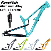 AliExpress NONE Softtail Mountain Bike Frame Enduro DH Bike Frames Disc Brake Aluminum Alloy AM Downhill Bicycle Framework 27.5inch