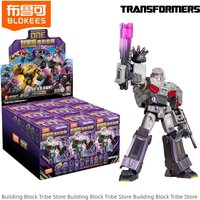 BLOKEES Transformers Building Blocks Galaxy Version 07 Toys Alpha Trion Shockwave Soundwave Assembly Models Ornaments Gifts