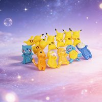 New Pokemon Series Blind Decorative Items Trendy Blind Boxes Pokemon Car Mounted Pikachu Model Dolls Figurines Toys