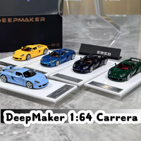 In-stock DeepMaker 1:64 Carrera GT resin miniature simulation car models,adult decorative item,boy toy,children's birthday gift