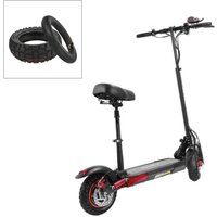 AliExpress NONE 2X 10X3.0 Tubeless Tire For Electric Scooter Kugoo M4 Pro 10 Inch Anti-Skid Cross-Country Vacuum Tire,Inner Tire
