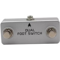 Mosky Dual Latching Footswitch Guitar Pedal,Dual Foot switch for Amps or Effects Pedals