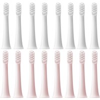 Têtes de brosse de rechange pour XIAOMI MIJIA T100, 8 pièces, brosse à dents électrique sonique, aspirateur DuPont, buses adaptées à poils souples