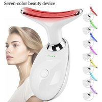 USB Facial Massager EMS Photon Therapy Facial and Neck Lifting Beauty Firming Device Slim Double Chin Removal Neck Line