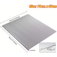 Large Heavy-Duty Commercial/Residential Stainless Steel Cutting Board& Baking Sheet- 50x40cm/70x58cm Double-Sided Thickened 304