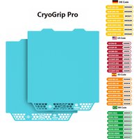 BIQU Panda Build Plate CryoGrip Pro Spring Steel Double Sided for BambuLab P1P P1S P2S A1 X1 H2D 3D Printer Adventurer 5M