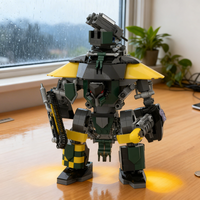 448pcs MOC Knight Errant Creator Model Building Blocks Construction Christmas Gifts Toy Creative DIY Idea Education Brick Toys