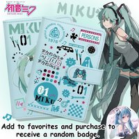 Hatsune Miku Themed Anime Merch Notebook Kagamine Rin Len Journal for Students Planners Daily Notes Gift for Anime Lovers