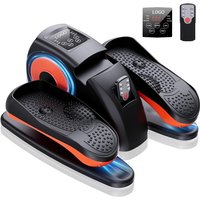 Electric elliptical machine for home fitness small multifunctional silent mini space walking stepper