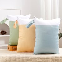 HappyFlute Waterproof Baby Diaper Bag 30x40cm Zippered Wet/Dry Backpack Reusable Cloth Cover Essential Travel Gear for Parents