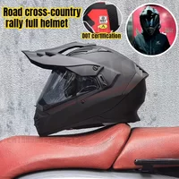 Orz motorcycle helmet men's road cross-country rally full helmet motorcycle long-distance travel helmert DOT certification