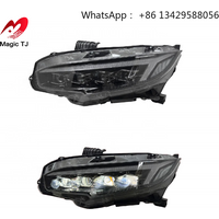 2016-2021 for Civic X 10th FC FK7 FK8 Auto Headlight LED New Upgrade Dynamic Light Assembly 5 Lens Accessories Front Car Lamps