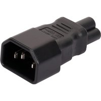 IEC320 C14 to C5 pdu UPS plug female Power adapter PLUG CONVERTER C5 to C14