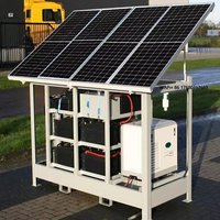 Complete Set Solar Energy System 5kw 10kw 15kw Lithium Batteries Storage Wind Solar Generator Hybrid Energy Systems