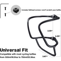 AliExpress NONE MIXED Lightweight Carbon Fiber AERO BOTTLE CAGE Aerodynamics Bottle Holder Bike Bottle Holder - Road /Mountain Bike