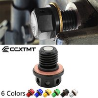 M12*1.5 CNC Engine Crankcase Magnetic Oil Drain Plug Bolt Screw Replaces For Honda CB250 CB350F CB400F CB550F CB650 CB750 VF750