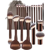 Professional Makeup Brush Double Head Foundation Powder Concealer Makeup Brush Soft Fiber Hair Cosmetic Beauty Tools