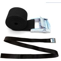AliExpress NONE 1M Buckle Tie-Down Belt Cargo Straps for Car Motorcycle Bike with Metal Buckle Tow Rope Strong Ratchet Belt for Luggage