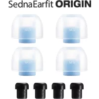 AZLA Sednaearfit Origin Eartips Silicone Long Axis for 64audio/UM/N5005/Fitear Anti-allergic Earplugs with 2.5-3.5mm Catheter