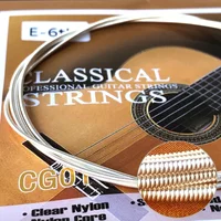 Strings Classical Guitar Strings Clear Nylon Guitarra Strings Sliver Plated Copper Wound String Guitar Accessories