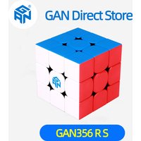 GAN 356 RS Speed Cube Stickerless 3x3 Speedcube 3x3x3 Professional Magic Cube Puzzle Toys for Children GAN Cubes
