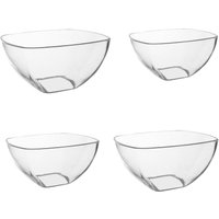 Salad Bowl Transparent Acrylic Dessert Bowl Buffet Container Dishware Bowl for